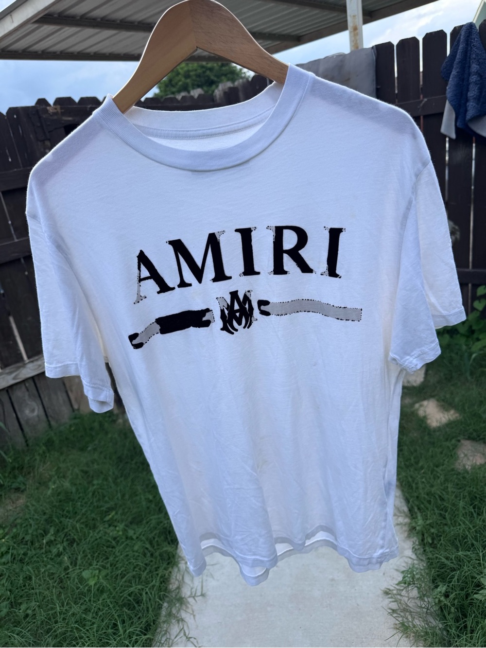Amiri Bar Applique T-Shirt